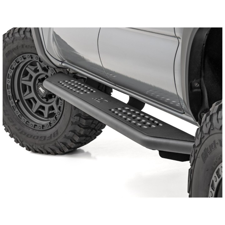 Progi, stopnie boczne Rough Country OV2 Double Cab