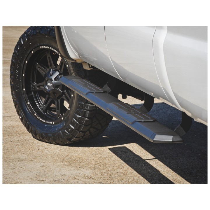 Progi, stopnie boczne Rough Country TR2 Crew cab - ujęcie 7