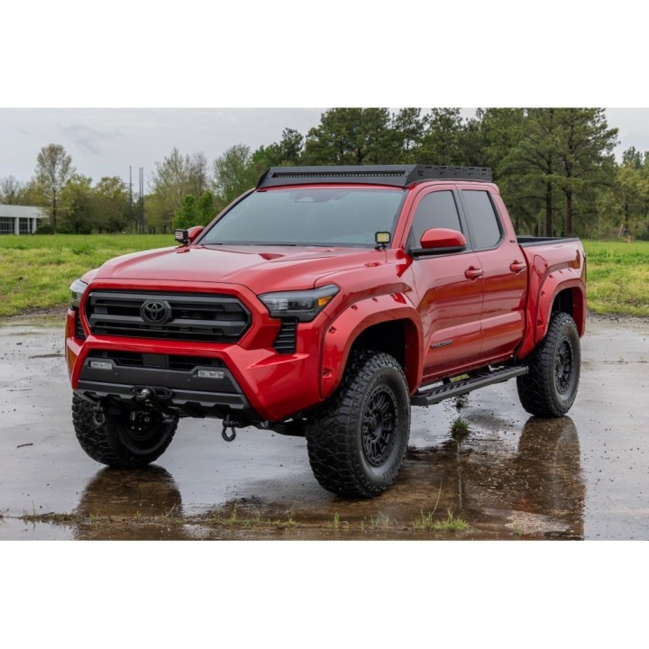 Progi, stopnie boczne Rough Country BA2 Double Cab - ujęcie 6
