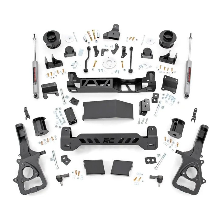 Zestaw zawieszenia z amortyzatorami N3 Rough Country Lift 6"