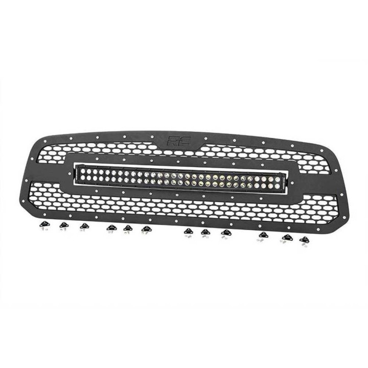 Grill z podwójną listwą LED 30" Black Series Rough Country