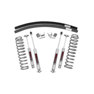 Zestaw zawieszenia z amortyzatorami N3 Rough Country Lift 3"