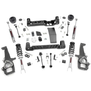 Zestaw zawieszenia z amortyzatorami N3 Rough Country Lift 4"