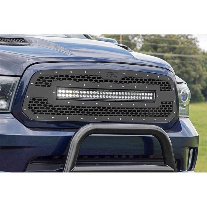 Grill z podwójną listwą LED 30" Black Series Rough Country