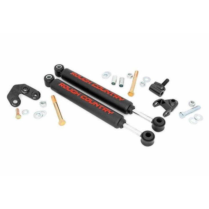 Podwójny amortyzator skrętu Rough Country Lift 2,5-6,5"