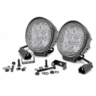 Lampy LED 4" okrągłe spot Rough Country | Szekla4x4