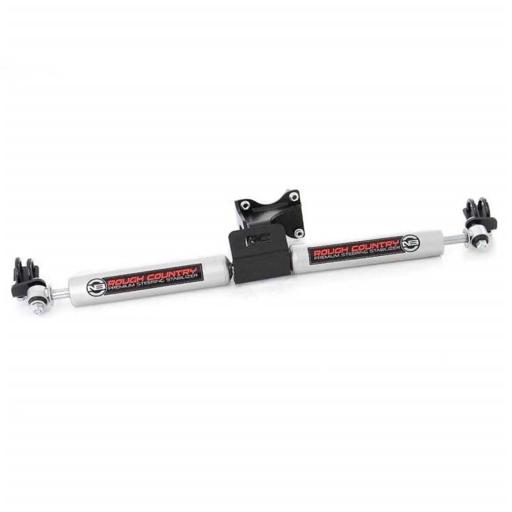 Podwójny amortyzator skrętu Rough Country N3 Premium Lift 2-8"