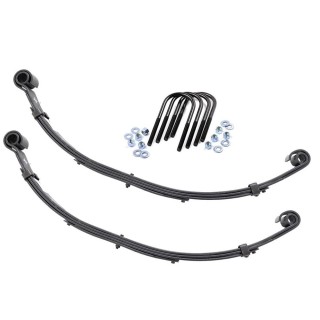 Resory piórowe tył z u-boltami Rough Country Lift 4"
