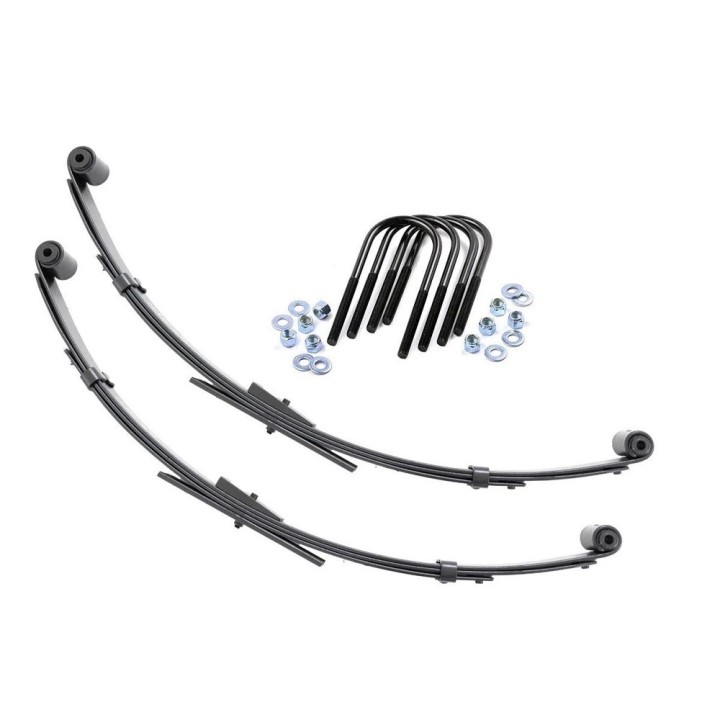 Resory piórowe tył z u-boltami Rough Country Lift 2,5"