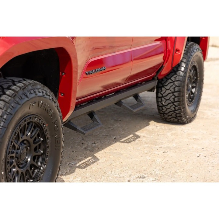 Progi, stopnie regulowane Rough Country SR2 Double Cab - ujęcie 5