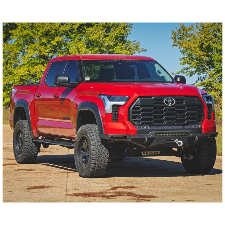 Progi, stopnie boczne Rough Country TR2 Crew max - ujęcie 7