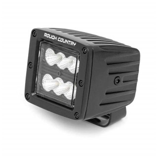 Lampy LED 2" kwadratowe spot Rough Country | Szekla4x4