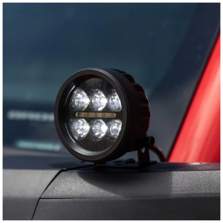 Zestaw lamp LED 3,5" Amber DRL Rough Country - ujęcie 5