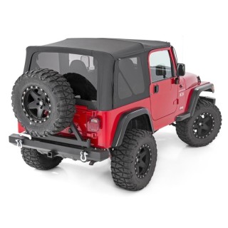 Soft top Black Denim Rough Country Drzwi Pełne - ujęcie 2