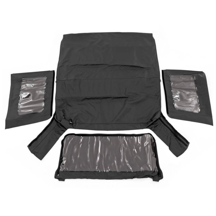 Soft top Black Denim Rough Country 07-09