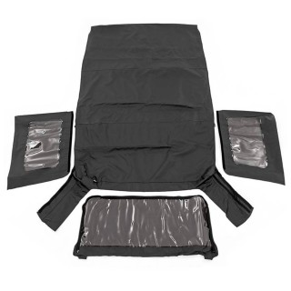 Soft top Black Denim Rough Country 10-18