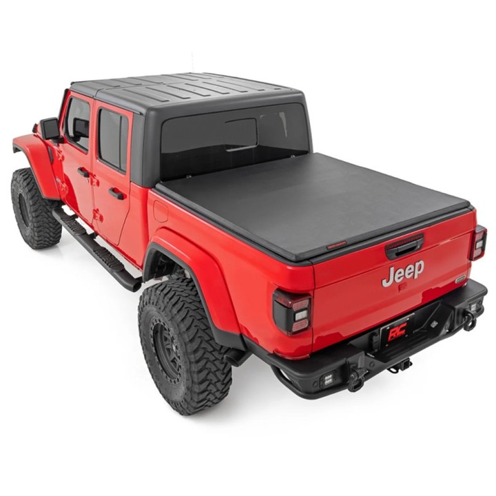Soft tonneau cover tri-fold Rough Country | Szekla4x4