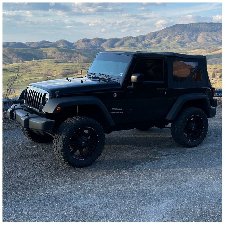 Soft top Black Denim Rough Country 10-18 - ujęcie 2