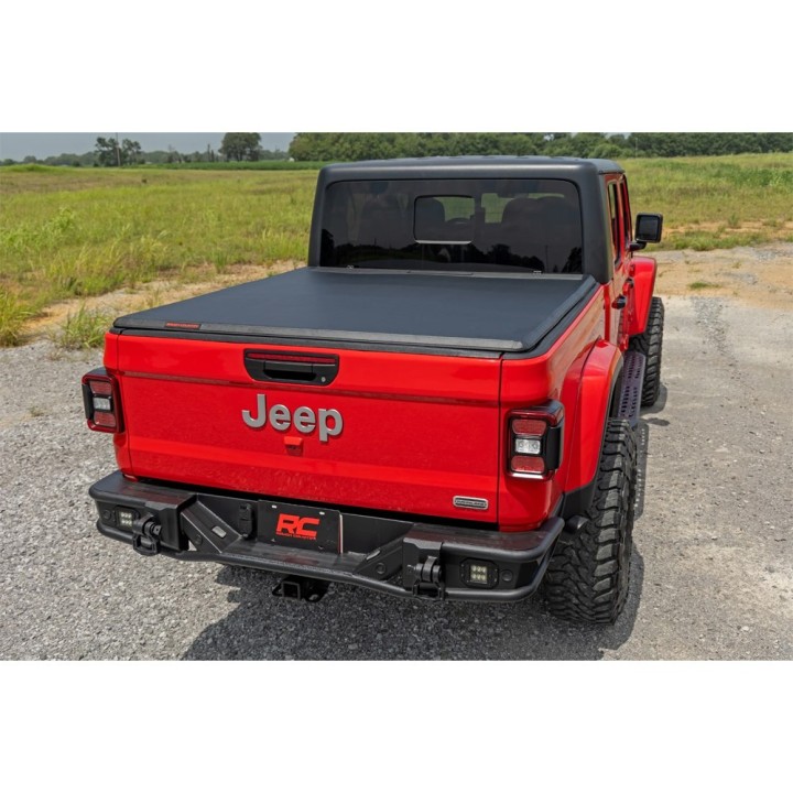 Soft tonneau cover tri-fold Rough Country | Szekla4x4