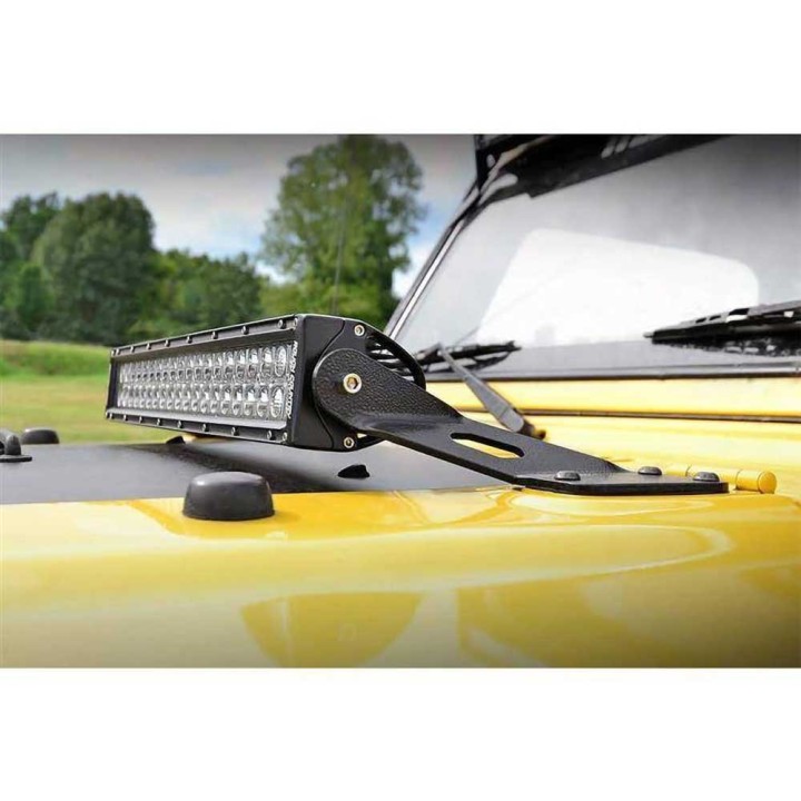 Mocowanie listwy LED 20" do maski Rough Country | Szekla4x4