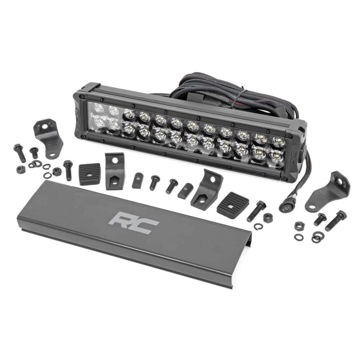 LED light bar 12" dual white DRL spot/flood Rough Country