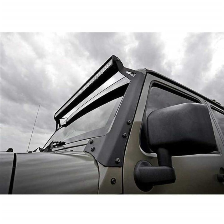 Mocowanie prostej listwy LED 50" do słupka A Rough Country