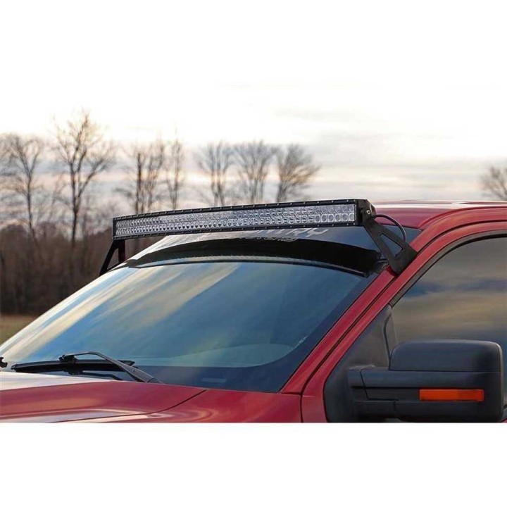 Mocowanie zakrzywionej listwy LED 54" do słupka A do F150