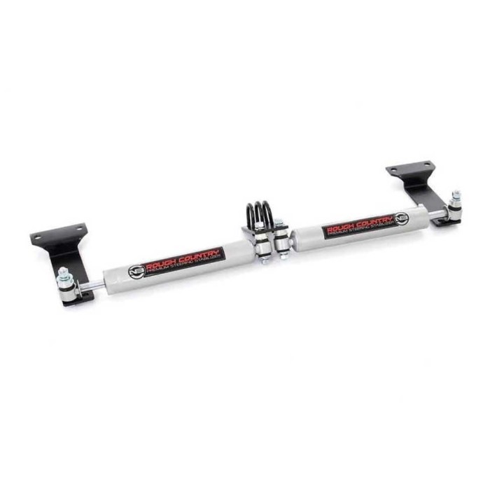 Podwójny amortyzator skrętu Rough Country N3 Premium Lift 2-8" - ujęcie 2