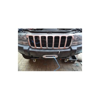 JEEP GRAND CHEROKEE WJ 1999-2004 płyta wyciągarki powiększona Heavy Cruiser - Osłony i płyty do wyciągarek - ujęcie 2