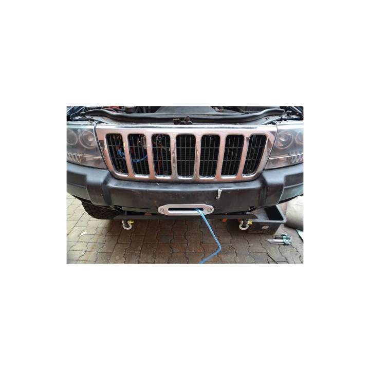 JEEP GRAND CHEROKEE WJ 1999-2004 płyta wyciągarki powiększona Heavy Cruiser - Osłony i płyty do wyciągarek - ujęcie 2