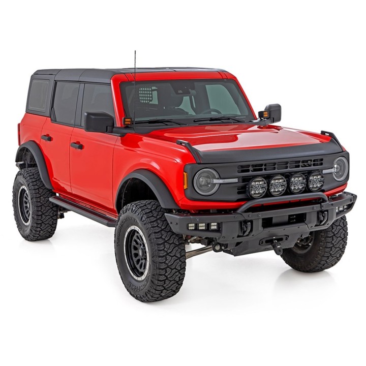 Lampy LED 2" kwadratowe amber spot Rough Country | Szekla4x4