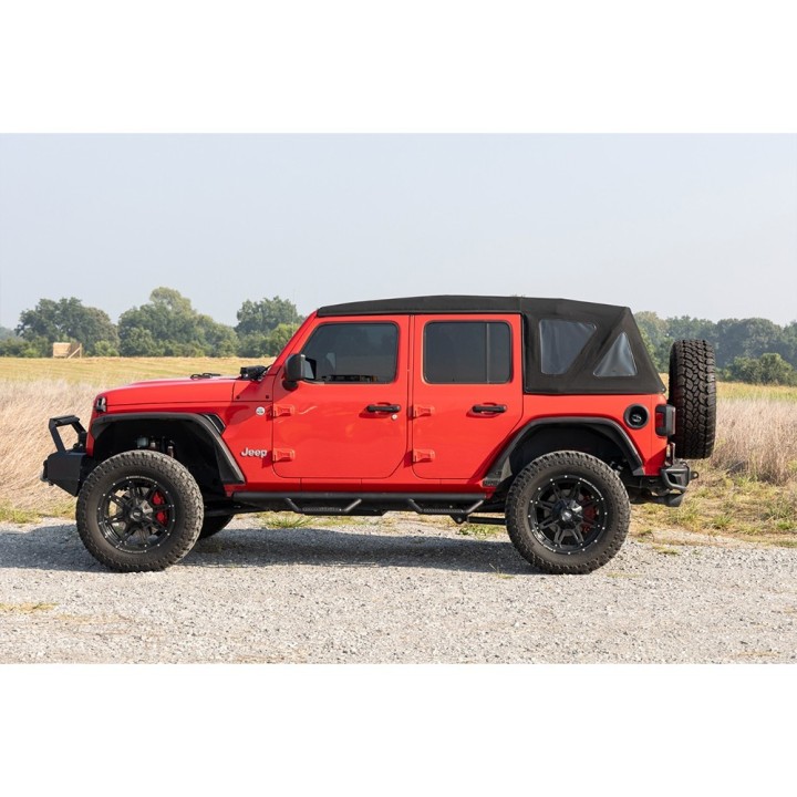 Progi, stopnie Rough Country do Wrangler JL 4 Drzwi