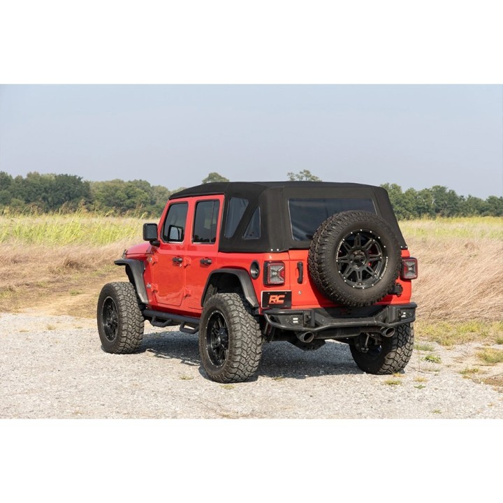 Progi, stopnie Rough Country do Wrangler JL 4 Drzwi
