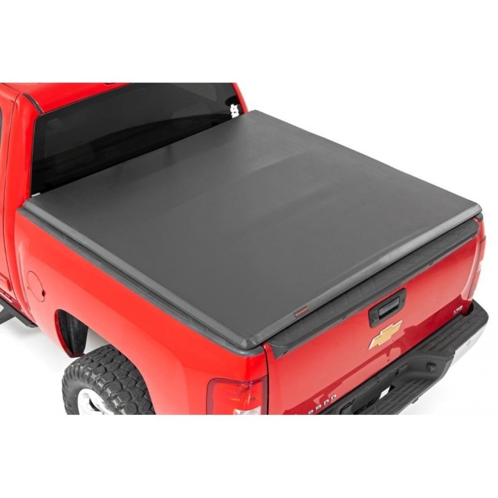 Miękka pokrywa paki tri-fold Rough Country | Szekla4x4