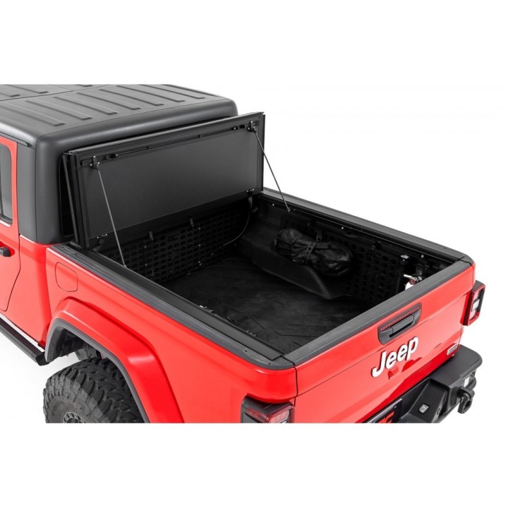 Hard tonneau cover tri-fold flip up – Szekla4x4, Warsaw