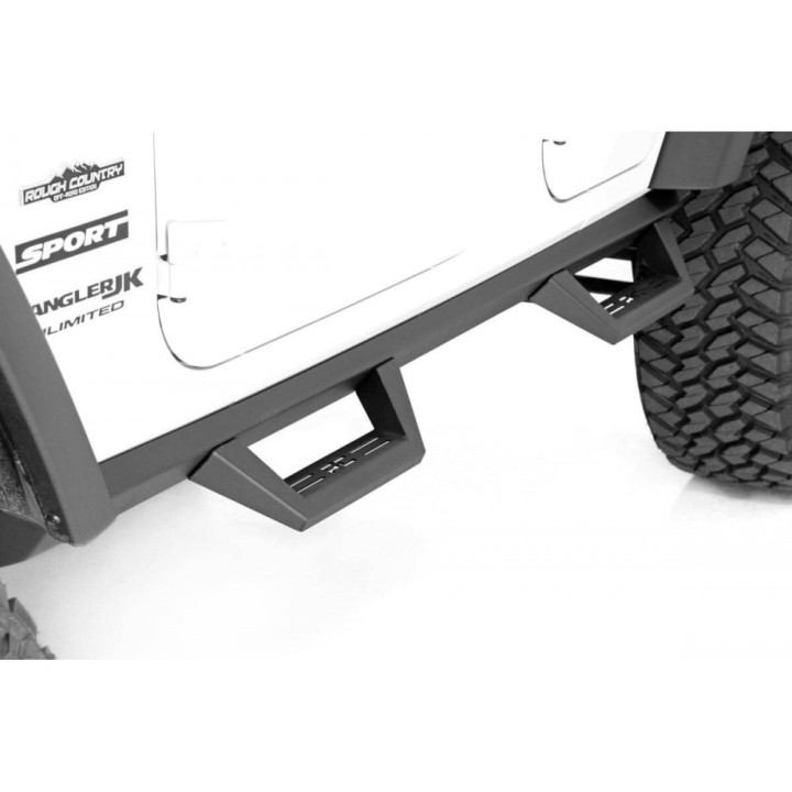 Progi, stopnie boczne do Wrangler JK 4 Drzwi | Szekla4x4