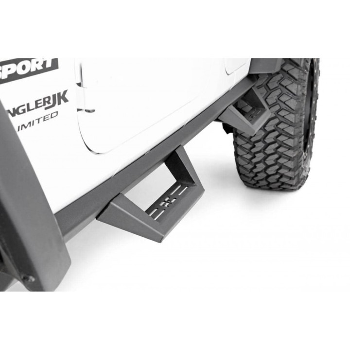 Progi, stopnie boczne do Wrangler JK 4 Drzwi | Szekla4x4