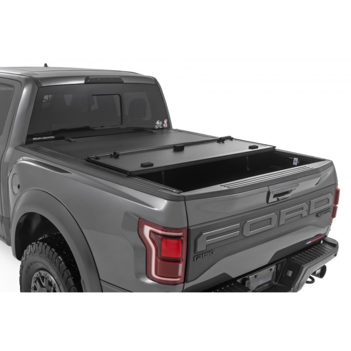 Twarda pokrywa paki tri-fold flip up Rough Country