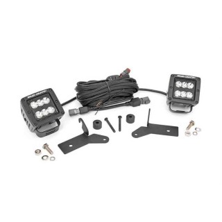 Lampy LED 2" kwadratowe do GLADIATOR JT | Szekla4x4