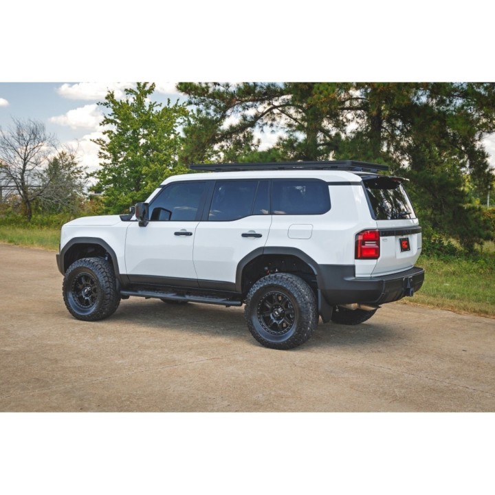 Progi, stopnie boczne czarne Rough Country | Szekla4x4