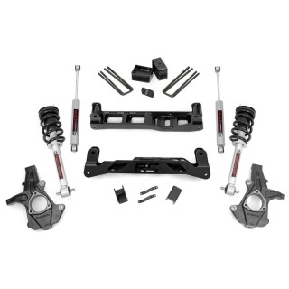 Zestaw zawieszenia z coiloverami N3 Rough Country Lift 5" 2WD
