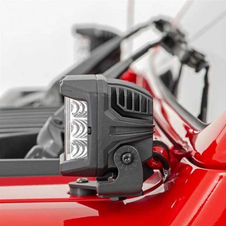Lampy LED 3" kwadratowe szerokokątne Osram Rough Country
