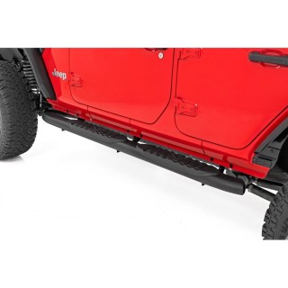 Progi, stopnie boczne czarne Rough Country | Szekla4x4