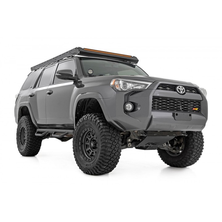 Progi, stopnie boczne czarne Rough Country | Szekla4x4