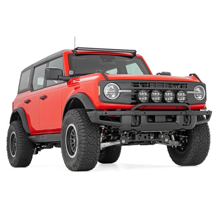 Lampy LED 6,5" okrągłe Białe/Amber DRL Rough Country