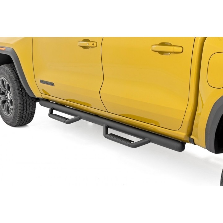 Progi, stopnie boczne czarne Rough Country | Szekla4x4