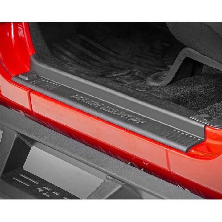 Front and rear covers for rock sliders Rough Country