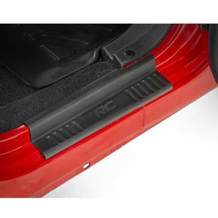 Front and rear covers for rock sliders Rough Country