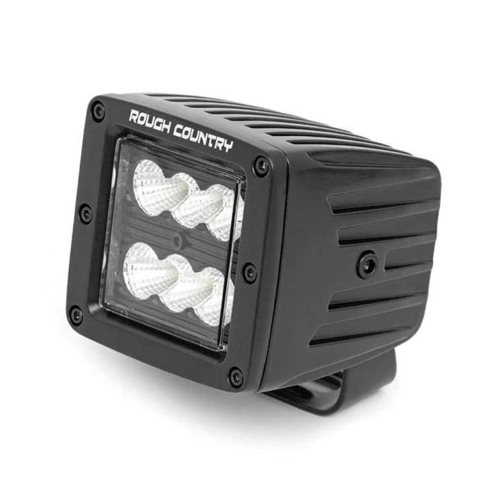 Lampy LED 2" kwadratowe flood Rough Country | Szekla4x4