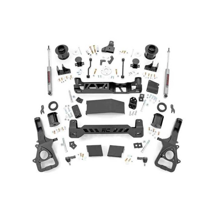 Zestaw zawieszenia z amortyzatorami N3 Rough Country Lift 6"